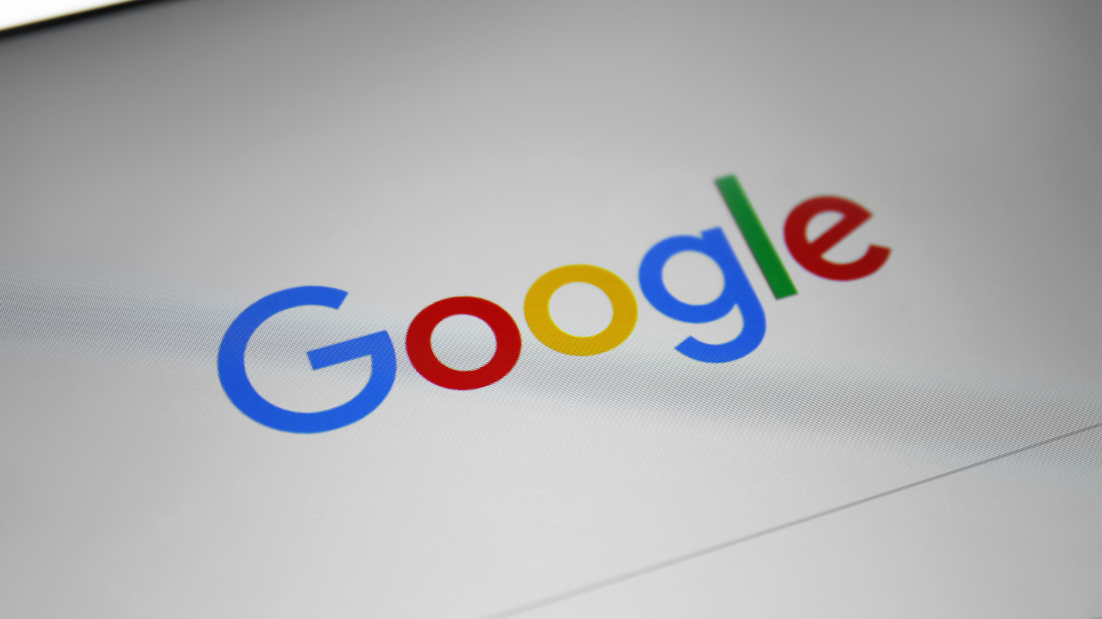 Google Logo and search bar